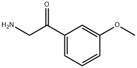 2-Amino-1-(3-methoxy-phenyl)-ethanone Struktur