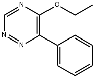 1,2,4-Triazine,5-ethoxy-6-phenyl-(9CI) Struktur