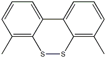 Dibenzoc,e1,2dithiin, 4,7-dimethyl- Struktur