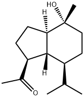 1-[[(1S,3aα,7aβ)-Octahydro-4β-hydroxy-4-methyl-7β-isopropyl-1H-inden]-1-yl]ethanone