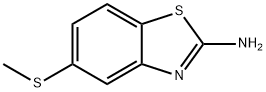 2-Benzothiazolamine,5-(methylthio)-(9CI) Struktur