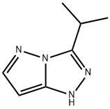 1H-Pyrazolo[5,1-c]-1,2,4-triazole,3-(1-methylethyl)-(9CI) Struktur