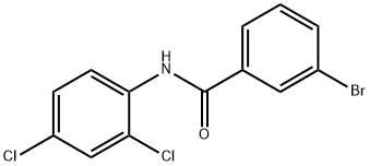 3-bromo-N-(2,4-dichlorophenyl)benzamide Struktur