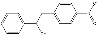 α-Phenyl-4-nitrophenethyl alcohol Struktur