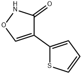 3(2H)-Isoxazolone,4-(2-thienyl)-(9CI) Struktur