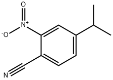 2-Nitro-4-isopropylbenzonitrile Struktur