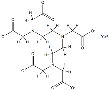 ytterbium DTPA Struktur