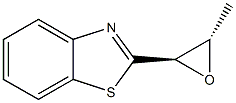 Benzothiazole, 2-[(2R,3S)-3-methyloxiranyl]-, rel-(-)- (9CI) Struktur