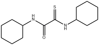 1-(Cyclohexylthiocarbamoyl)-N-cyclohexylformamide Struktur