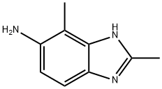 1H-Benzimidazol-5-amine,2,4-dimethyl-(9CI) Struktur