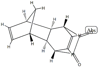 1,4-Ethano-5,8-methanonaphthalene-10,11-dione, 1,4,4a,5,8,8a-hexahydro-, (1R,4S,4aS,5S,8R,8aR)-rel- (9CI) Struktur