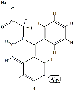 α-(2-AMino-5-chlorophenyl)-N-(carboxyMethyl)-α-phenylnitrone MonosodiuM Salt Struktur