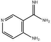 3-Pyridinecarboximidamide,4-amino-(9CI) Struktur