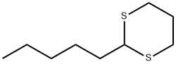 hexanal-1,3-dithiane Struktur