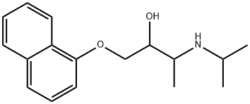 alpha-methylpropranolol Struktur