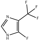 1H-Imidazole,4-fluoro-5-(trifluoromethyl)-(9CI) Struktur