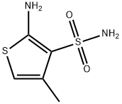 3-Thiophenesulfonamide,2-amino-4-methyl-(9CI) Struktur