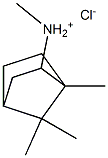 MECAMYLAMINE RELATED COMPOUND A (10 MG) (N,1,7,7-TETRAMETHYL  BICYCLO [2.2.1]  HEPTAN-2-AMINE HYDROCHLORIDE) Struktur