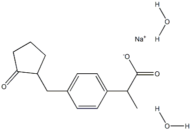 LOXOPROFEN SODIUM SALT Struktur