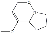 2H-Pyrrolo[1,2-b][1,2]oxazine,4a,5,6,7-tetrahydro-4-methoxy-(9CI) Struktur