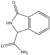 1-Isoindolinecarboxamide,3-oxo-(8CI) Struktur