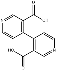 4,4'-bipyridine-3,3'-dicarboxylic acid Struktur