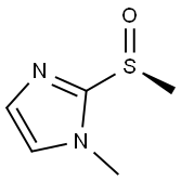 1H-Imidazole,1-methyl-2-[(S)-methylsulfinyl]-(9CI) Struktur