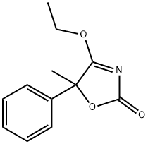 2(5H)-Oxazolone,4-ethoxy-5-methyl-5-phenyl-(9CI) Struktur