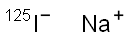 sodium iodide (125 I) Struktur