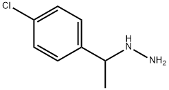 1-(1-(4-chlorophenyl)ethyl)hydrazine Struktur