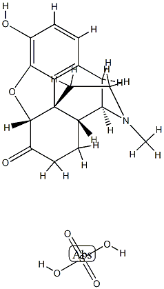 Hydromorphone sulfate Struktur