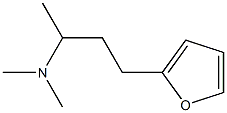 N,N,α-Trimethyl-2-furan-1-propanamine Struktur