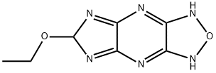 1H-Imidazo[4,5-b][1,2,5]oxadiazolo[3,4-e]pyrazine,6-ethoxy-3,6-dihydro-(9CI) Struktur