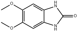 2H-Benzimidazol-2-one,1,3-dihydro-5,6-dimethoxy-(9CI) Struktur