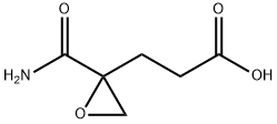 2-Oxiranepropionicacid,2-carbamoyl-(8CI) Struktur