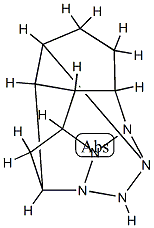 2,4,7-Metheno-3H-2a,3,3a,7b,7c-pentaazapentaleno[2,1,6-hia]indene,octahydro-(9CI) Struktur