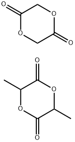 POLY(D,L-LACTIDE-CO-GLYCOLIDE) Struktur