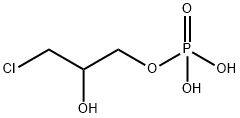 alpha-chlorohydrin-1-phosphate Struktur