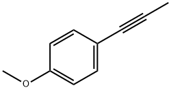 Benzene, 1-Methoxy-4-(1-propyn-1-yl)- Struktur