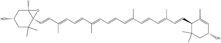 LUTEIN EPOXIDE Struktur