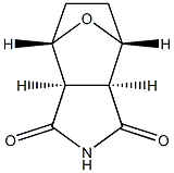 (3aR,4S,7R,7aS)-rel-hexahydro-4,7-Epoxy-1H-isoindole-1,3(2H)-dione (Relative stereocheMistry) Struktur