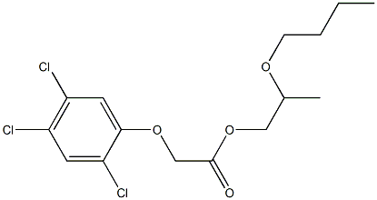 2,4,5-T propylene glycol butyl ester Struktur