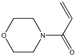 poly(acryloylmorpholine) Struktur