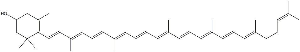 CIS-RUBIXANTHIN Struktur