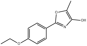 4-Oxazolol,2-(4-ethoxyphenyl)-5-methyl-(9CI) Struktur