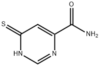 4-Pyrimidinecarboxamide,1,6-dihydro-6-thioxo-(9CI) Struktur