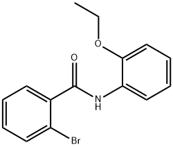 2-bromo-N-(2-ethoxyphenyl)benzamide Struktur