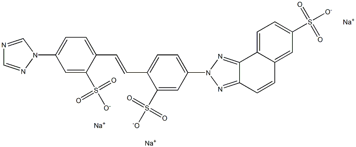 47SULFO2HNAPHTHO12DTRIAZIN2YL41H124TRIA Struktur