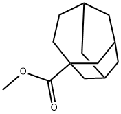 Tricyclo[4.3.1.13,8]undecane-3-carboxylic acid methyl ester Struktur