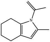 1H-Indole,4,5,6,7-tetrahydro-2-methyl-1-(1-methylethenyl)-(9CI) Struktur